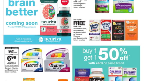Walgreens Neuriva 'Coming Soon' Feature
